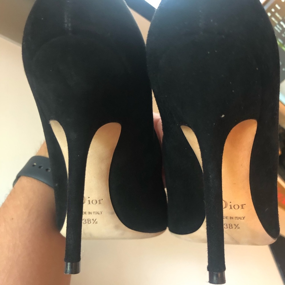 CHRISTIAN DIOR Coquette suede pump - Picture 6 of 11